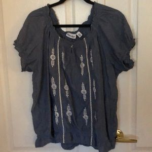 Cotton top elastic collar